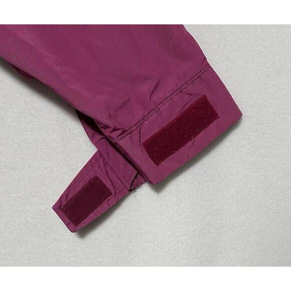 Vintage Woolrich Parka Jacket S 80s Outdoors USA Made Pink Womens Zip Snap - Picture 8 of 10